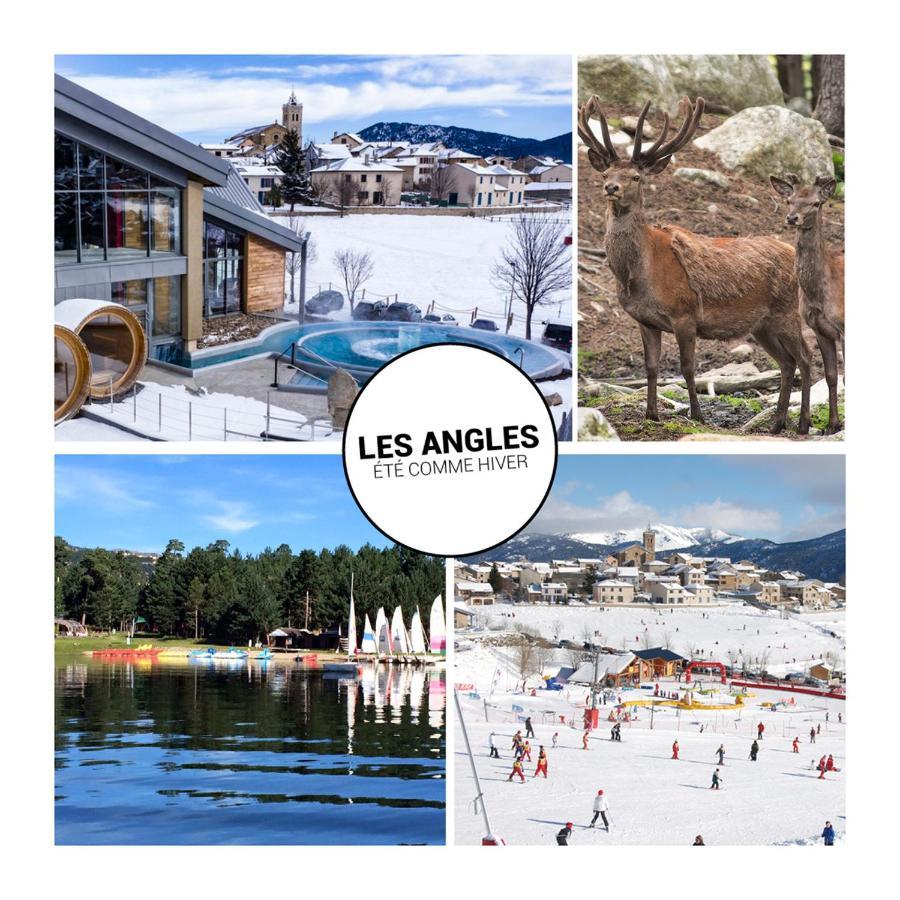 Le Petit Ours & Le Petit Cerf - Studios Vue Lac & Montagnes Les Angles (Pyrenees-Orientales) Exterior foto