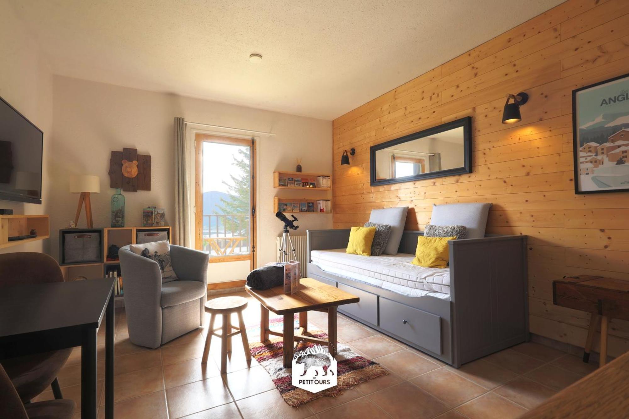 Le Petit Ours & Le Petit Cerf - Studios Vue Lac & Montagnes Les Angles (Pyrenees-Orientales) Exterior foto
