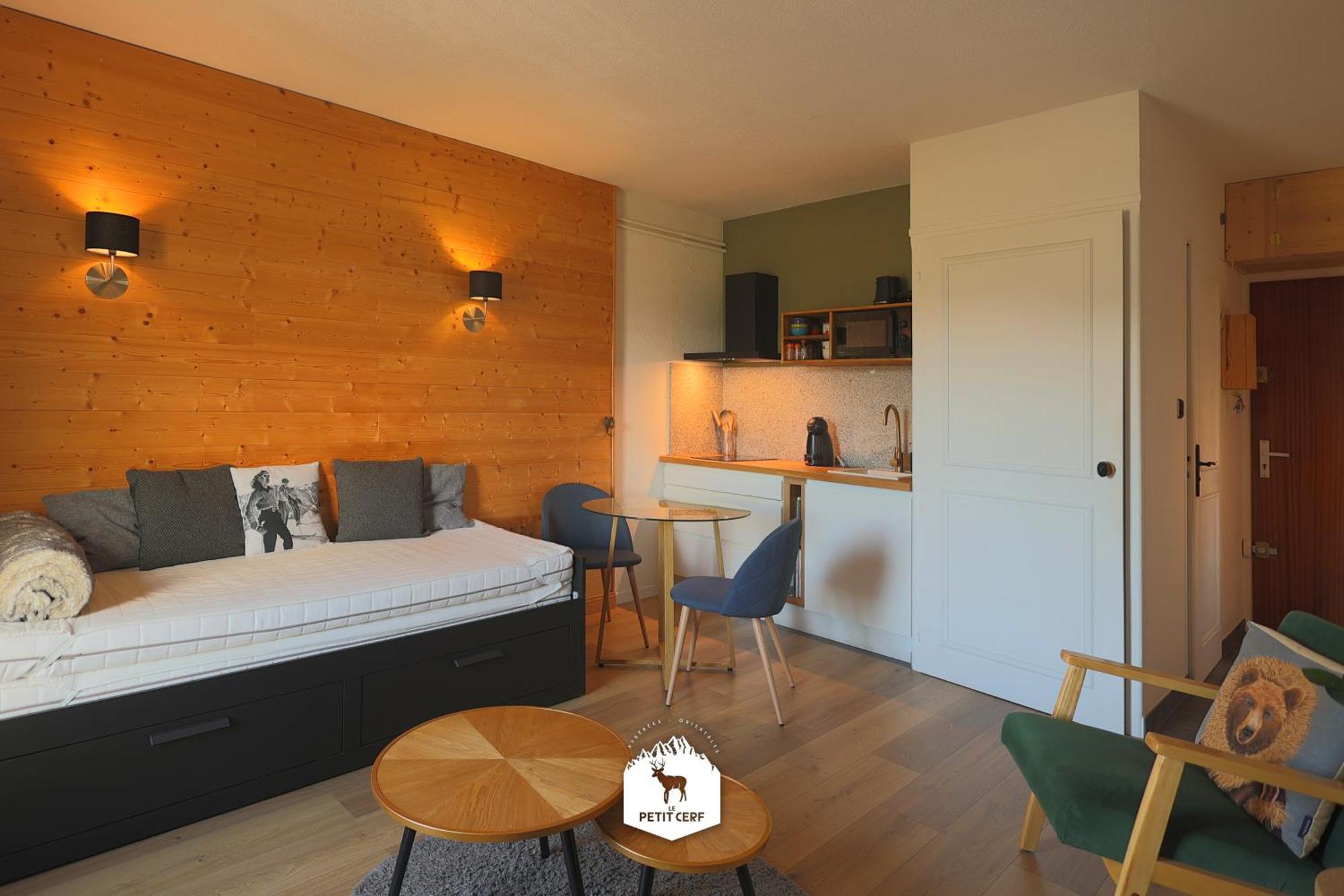 Le Petit Ours & Le Petit Cerf - Studios Vue Lac & Montagnes Les Angles (Pyrenees-Orientales) Exterior foto