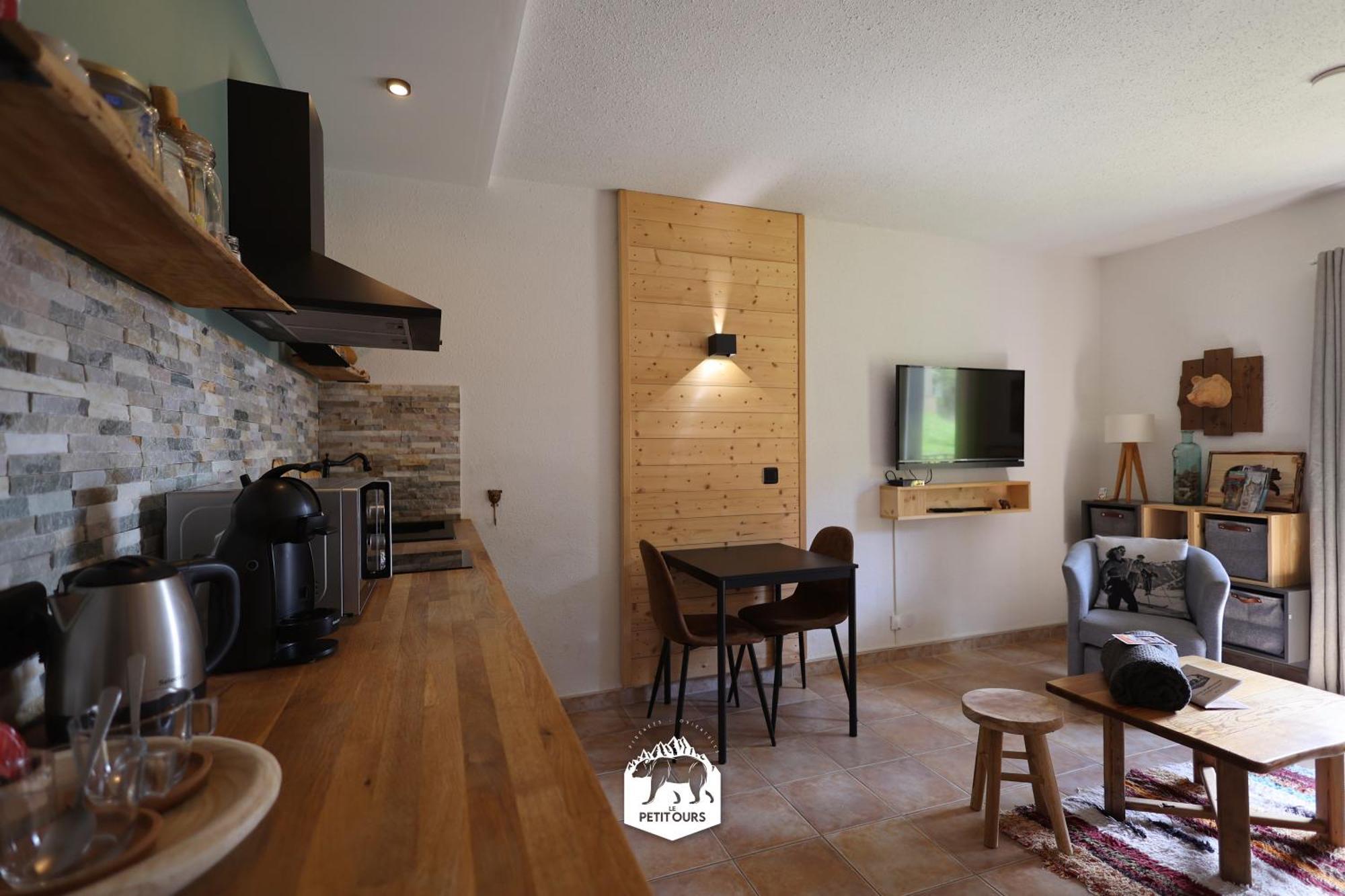 Le Petit Ours & Le Petit Cerf - Studios Vue Lac & Montagnes Les Angles (Pyrenees-Orientales) Exterior foto
